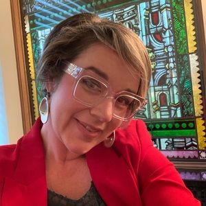 COPY - RARE MIU MIU EYEGLASSES frames Crystal Made in Italy! Stunning! BNWT!! $…